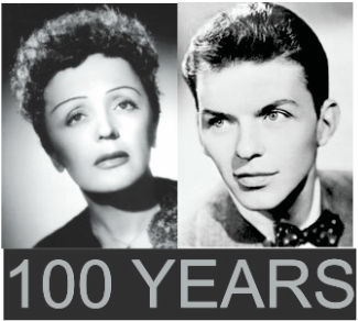 Edith Piaf and Frank Sinatra Turn 100 in 2015 
